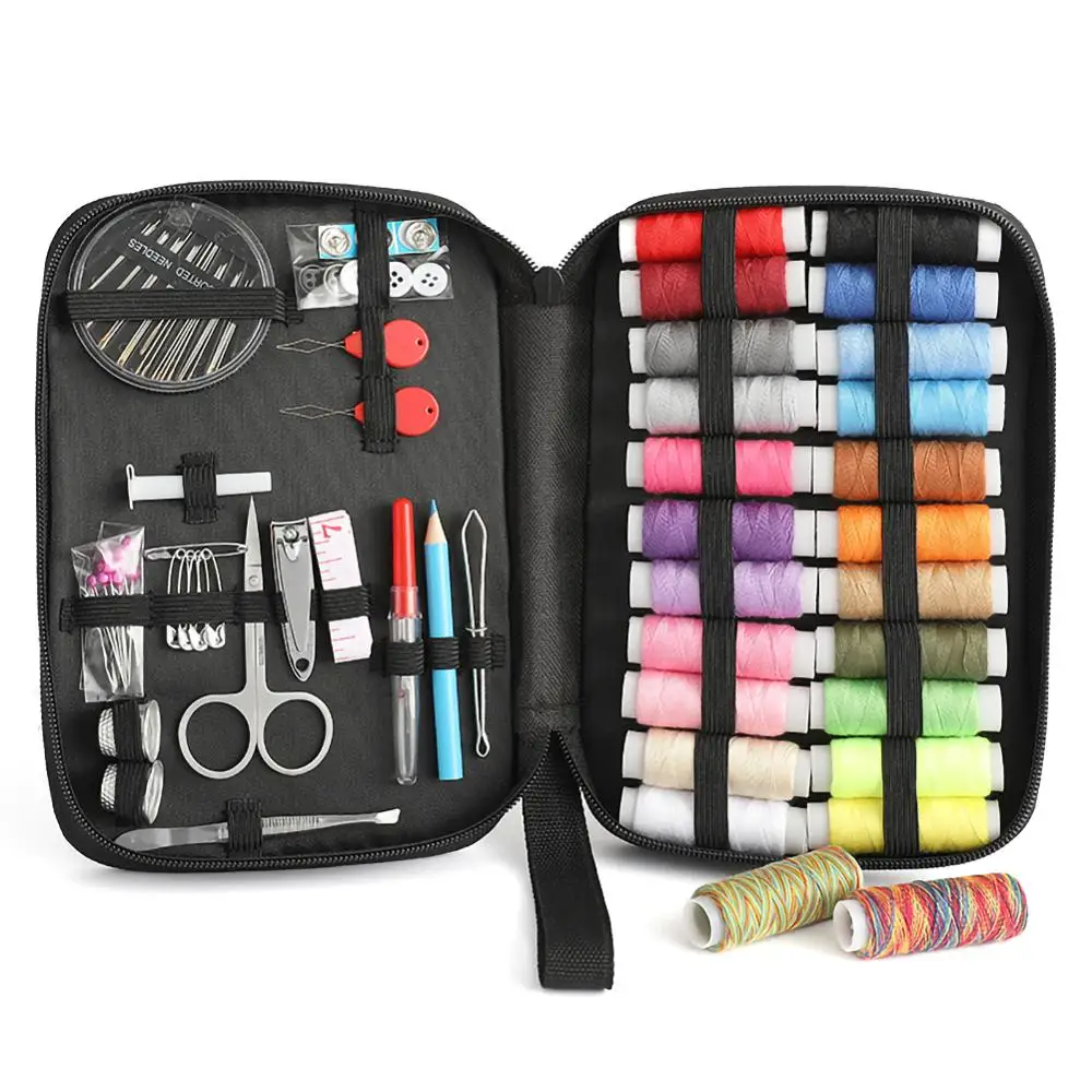 

Portable Travel Sewing Kit Needle Threader DIY Sewing Box Knitting Quilting Stitching Embroidery Craft Sewing Tools Sewing Set