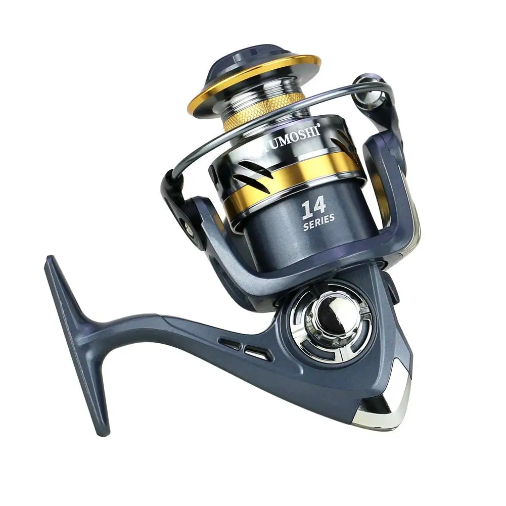 

Fishing Reel All Metal Rocker Arm Sea Fishing Rod Spinning Wheel Fishing Accessories KS2000-KS6000 5.2:1 Speed Ratio Reel