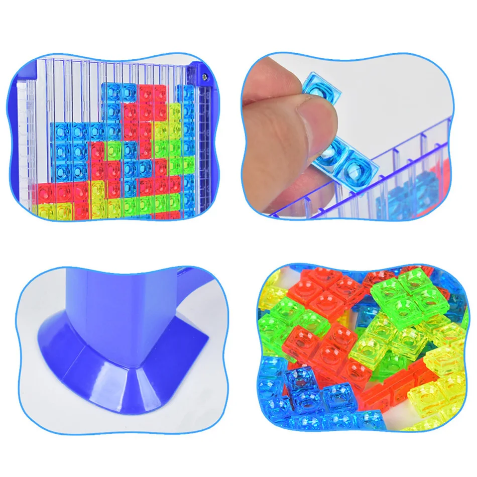 1-2 игрока креативные тетрис игра Танграм математические игрушки строительные