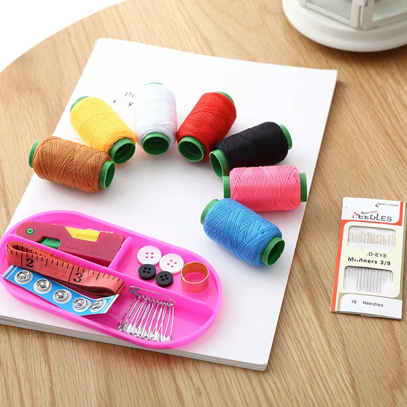 Набор для шитья больших предметов портативный бытовой мини набор из 10 аксессуары