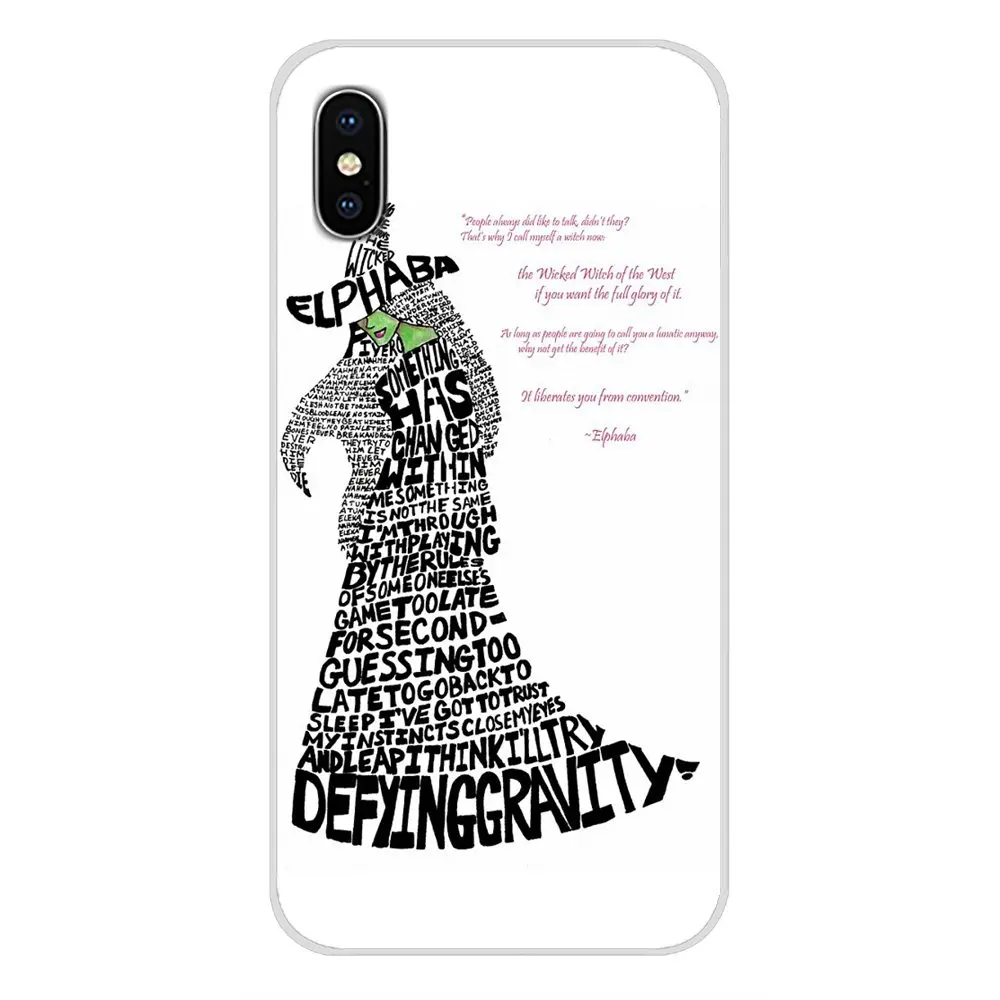 Broadway Musical Wicked Lyrics Accessories Phone Cases Covers For Huawei Nova 2 3 2i 3i Mate 7 8 9 10 20 30 Lite Pro | Мобильные