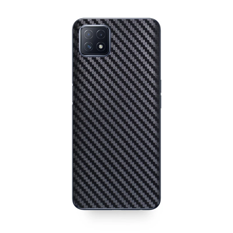 

3D Carbon Fiber Decal Phone Back Skins for OPPO A3S A1K A11K AX7 Pro AX5S A53 A72 A93 A94 A74 A54 5G A94 A54 A74 4G Wrap Sticker