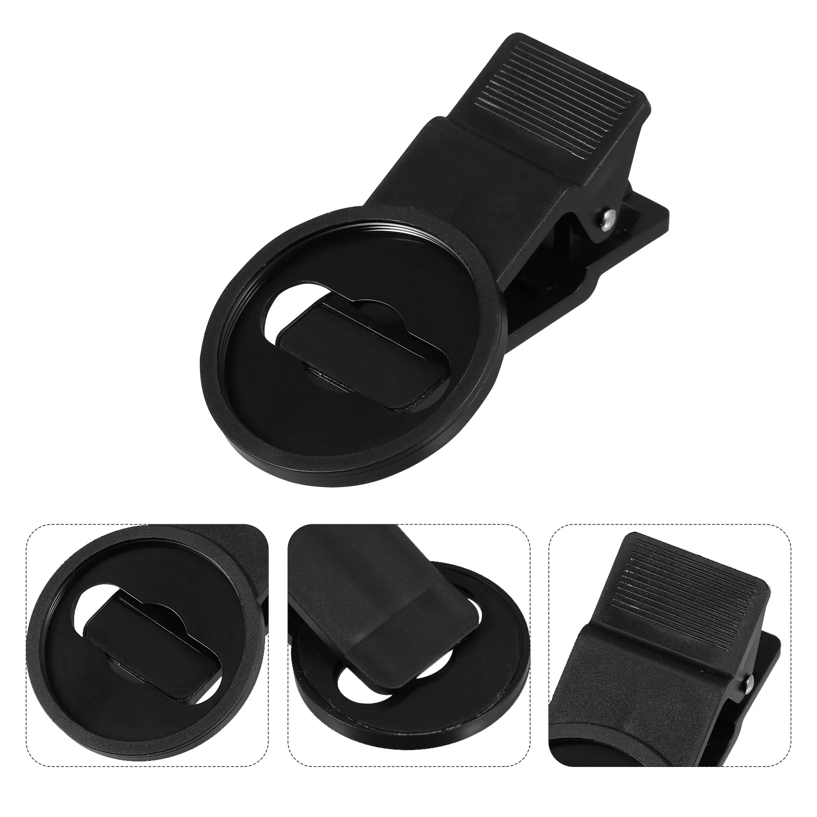 

2pcs 37mm Phone External Photo Lens Clips Phone Photography Taking Lens Clips