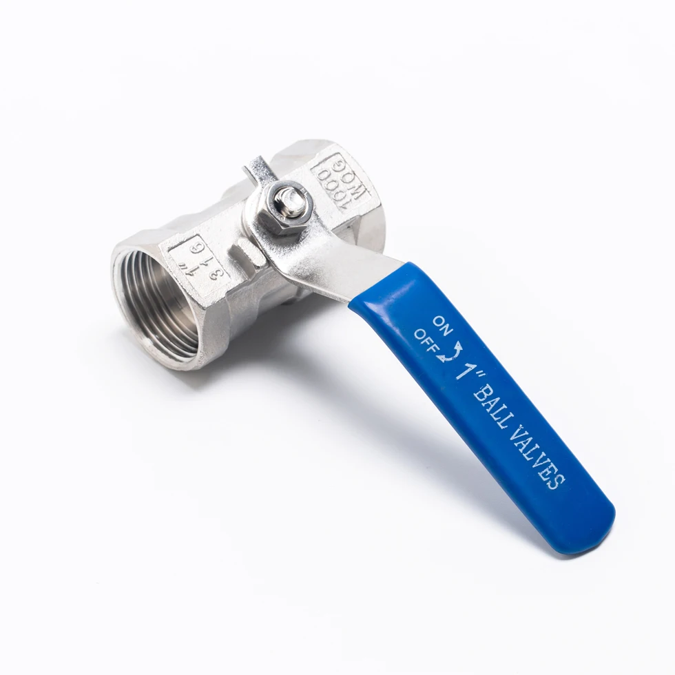 Шаровой кран с внутренней резьбой из нержавеющей стали 1 шт. шаровой SS304 BSP 2 дюйма