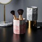 Модная туба для хранения кистей для макияжа в европейском стиле, карандаш для бровей, украшение для туалетного столика