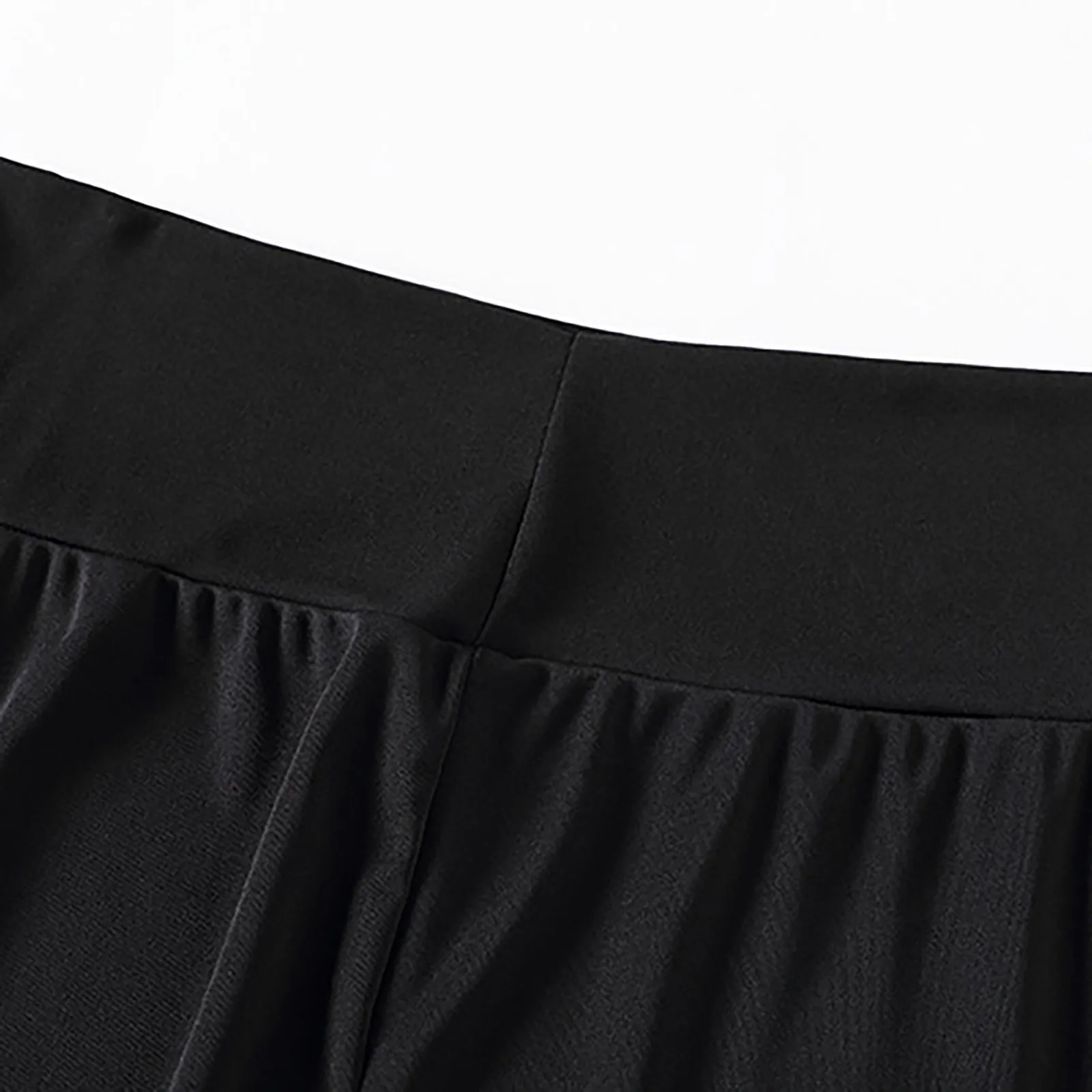 

2021 New Women's Casual High Waist Wide Leg Long Palazzo Bell Bottom Yoga Pants Hot Women Sexy Black Leggings#S
