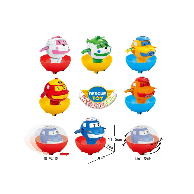 

Genuine Polly Deformation Robot Safety Alliance Rescue Team Children's Puzzle Manual Deformation Set Toy Car