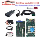 Диагностический сканер Golden Chip XS Evolution Lexia 3 PP2000 Diagbox V9.91 Lexia3 V48V25 921815C, полный чип OBD2 для Peugeot и Citroen