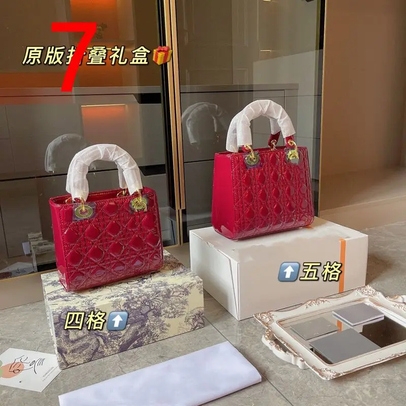 

2021 summer trend new patent leather princess bag woman bag fashion all-match shoulder bag handbag messenger bag