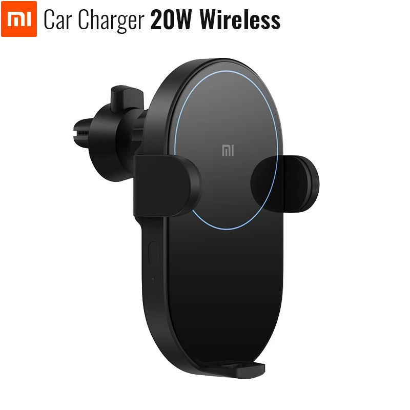 

Оригинальное беспроводное автомобильное зарядное устройство Xiaomi 20 Вт, максимальная электрическая автоматическая защелка, стекло 2.5D, свето...