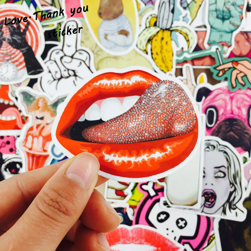 5000 шт наклейки смешанный стиль смешные с персонажами из мультфильмов