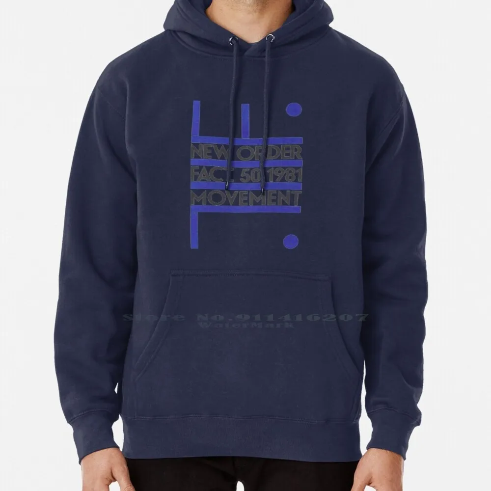 Movement Hoodie Sweater 6xl Cotton New Order Movement Factory Music Album Record Vinyl Band Artist Women Teenage Big Size