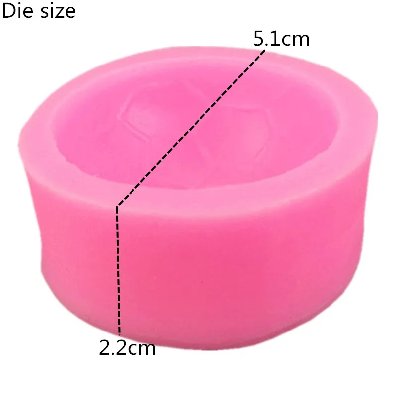 DIY football shape silicone mold truffle cake decorating tool adhesive paste chocolate resin clay Candy Mold | Дом и сад