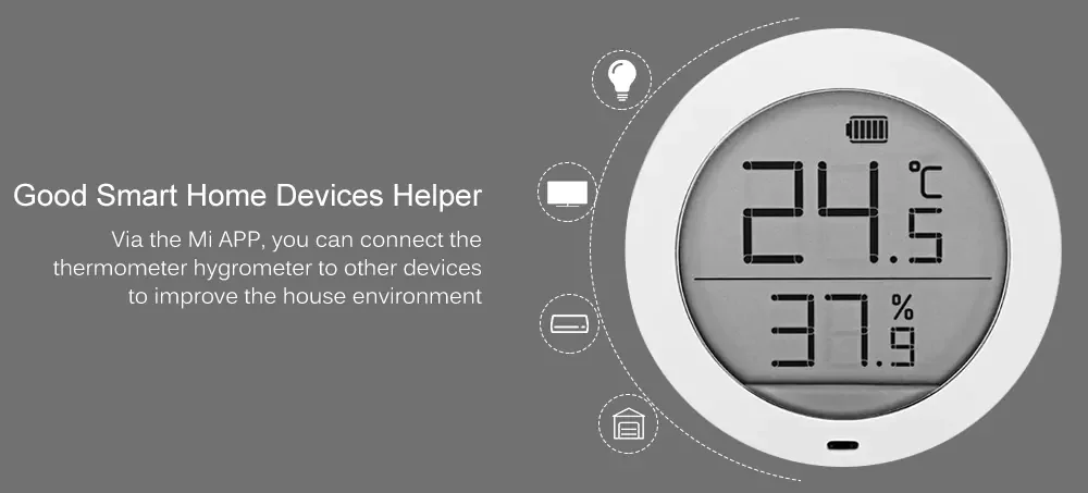 XIAOMI MIJIA термометр Bluetooth гигрометр умный датчик влажности ЖК-экран цифровой термометр измеритель влажности приложение Mihome