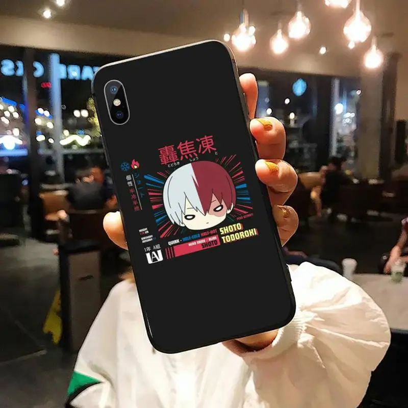 

shoto todoroki cute Phone Case for iPhone 11 12 pro MINI XS MAX 8 7 6 6S Plus X 5S SE 2020 XR