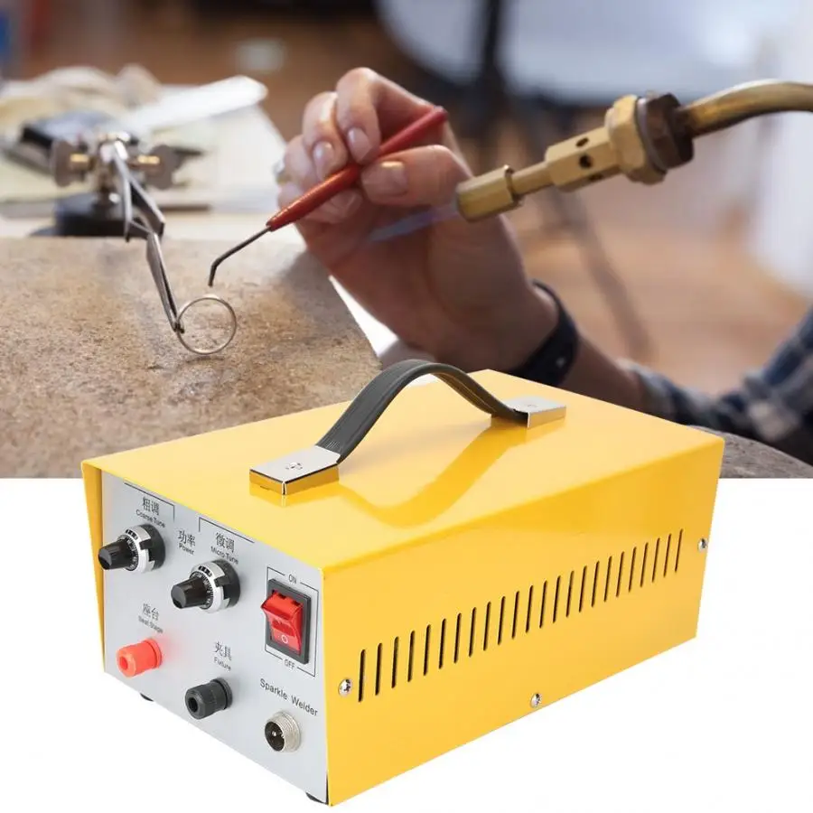 Портативный металлический сварочный аппарат спаянные украшения золотого и
