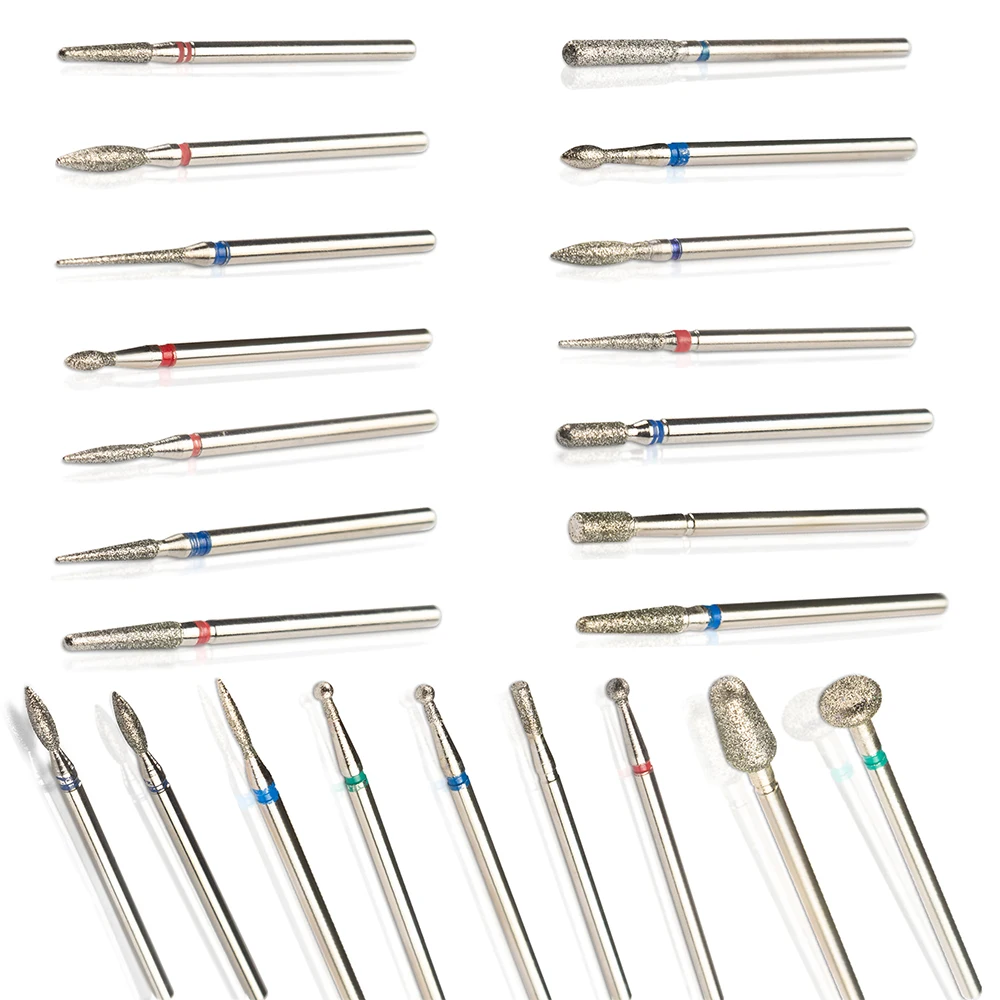 

1piece Diamond Nail Drill Milling Cutter for Manicure Nail Art Drill Bit Cuticle Clean Nail Files Electric Mills Grinder Tool