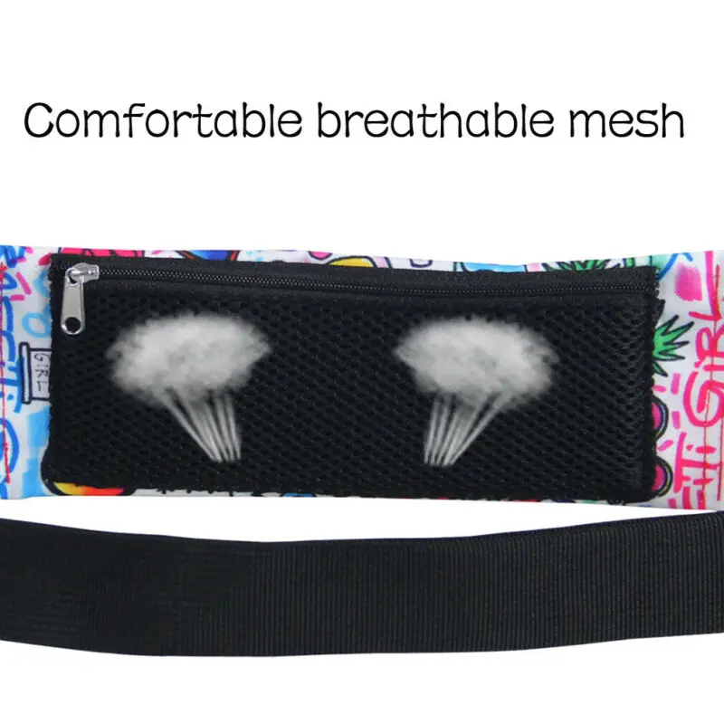 Fashion Women Waist Pack Print Cute Pocket Running Belt Phone Pouch Bag Sports Travel Handbag Fanny | Багаж и сумки