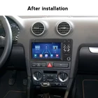 Автомагнитола 2DIN Android 10,0 для Audi A3 8p, подходит для 2003-2013, Авторадио, аудио, gps-навигация, поддержка камеры управления рулевым колесом