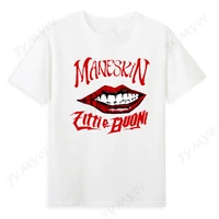 best selling maneskin t shirt fashion short sleeve graffiti top summer popular menwomen luxury clothing 2021 graphic t shirt