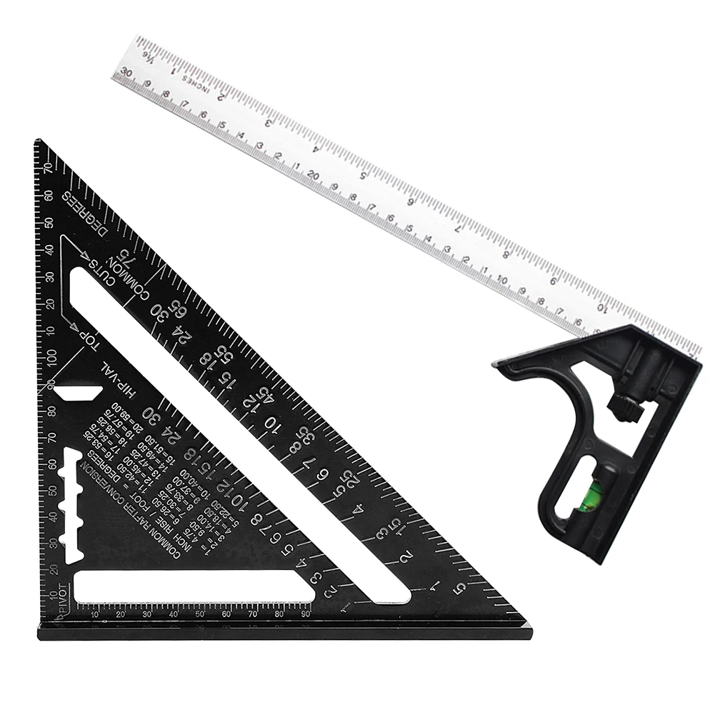 

Линейка угловая треугольная, 7 дюймов, из алюминиевого сплава