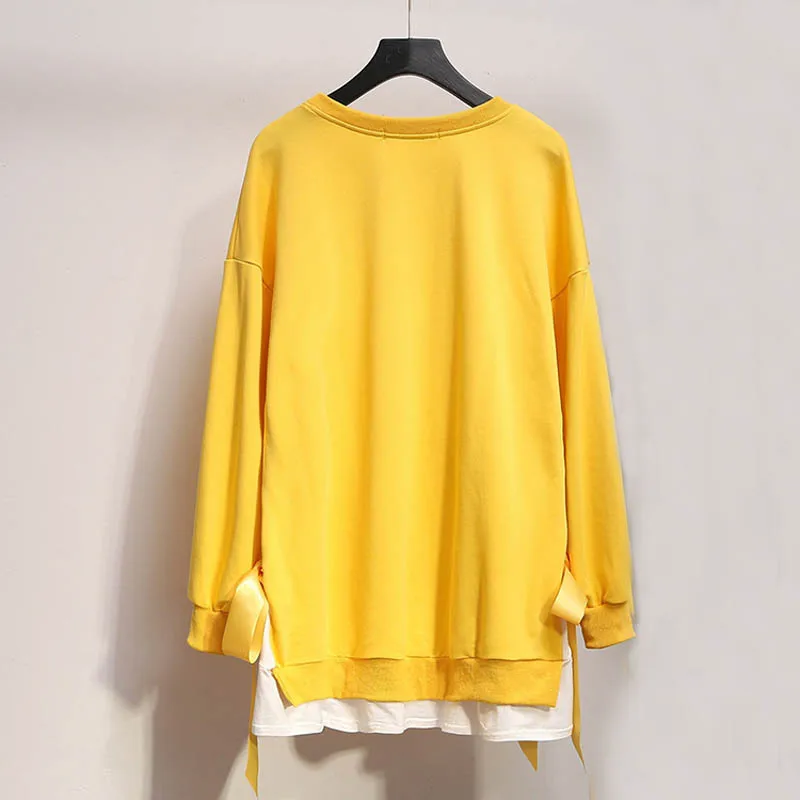 Осенние толстовки женские большие размеры бюст 138 см 4XL 5XL 6XL 7XL Толстовка черные