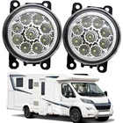 2 шт. автомобильные светодиодный ные противотуманные светильник ры для Citroen Jumper 290 295 2014 2015 2016 H11 12 В галогенные противотумансветильник фары s DRL