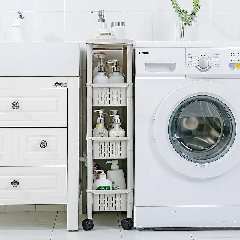 Стеллаж для хранения в ванной гостиной кухне стеллаж мобильного места