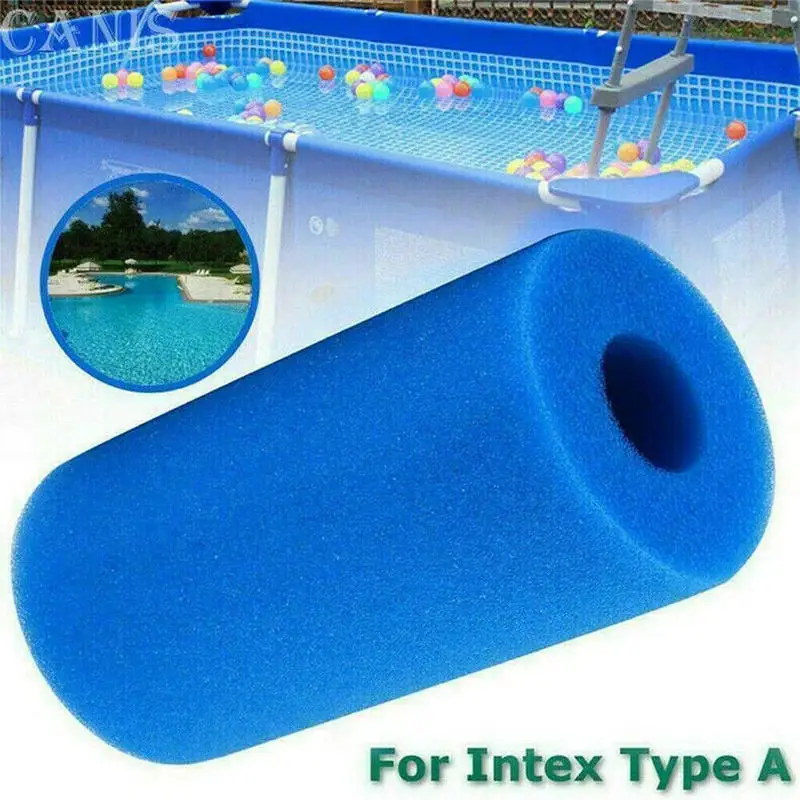 Картридж для фильтра бассейна Intex Type A фильтр-губка многоразовый и моющийся