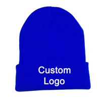 winter outdoor warm headwear small children kids youth toddler size custom logo lady boy baseball cap diy design beanie hats