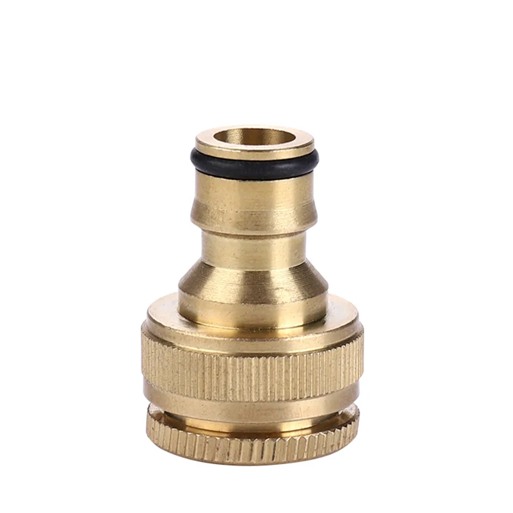 Новый Твердый латунный шланг с резьбой водопроводная труба соединитель труб