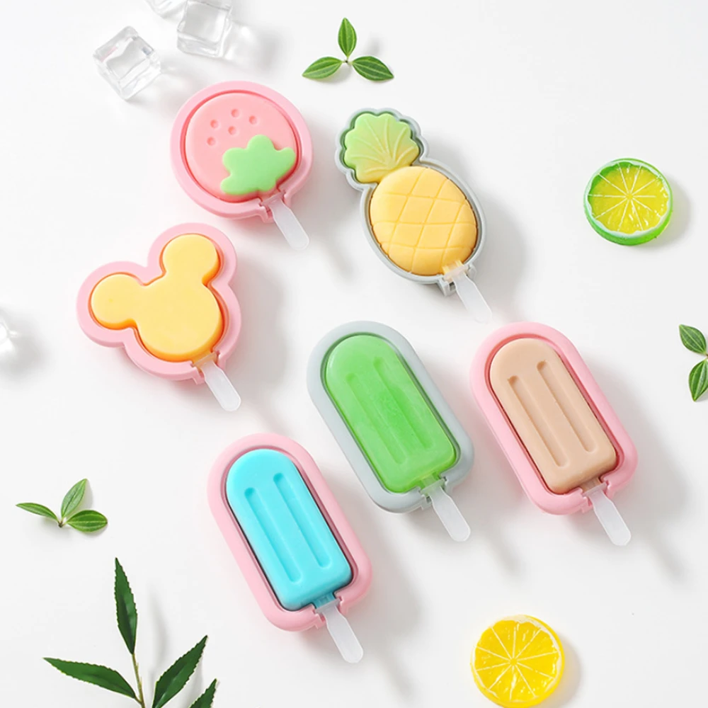 Форма для фруктового льда силиконовая форма в форме фруктов приготовления