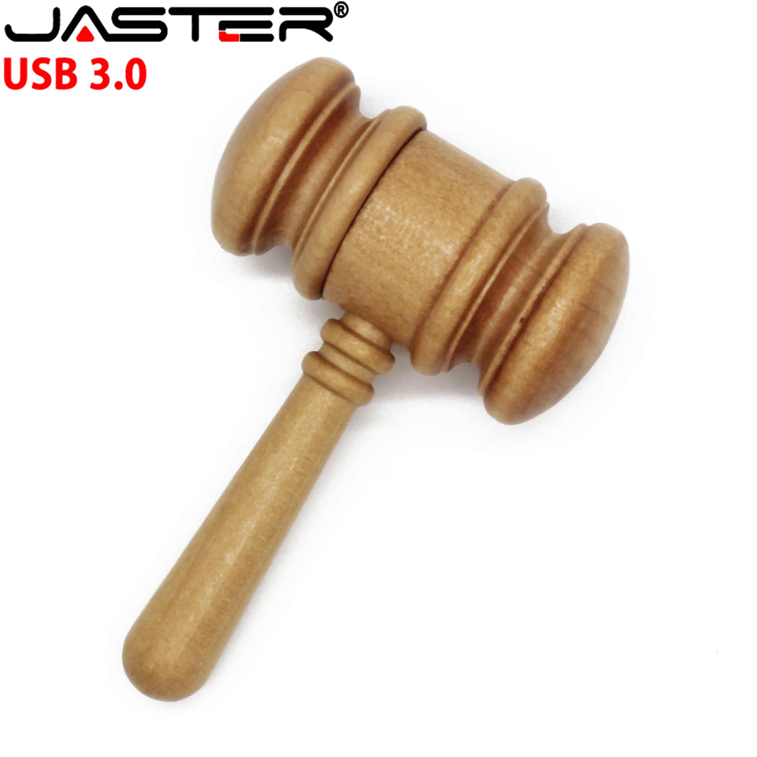 

JASTER Maple Wooden hammer usb flash drive pen drive 4GB 8GB 16GB 32GB maple pen drive usb 3.0