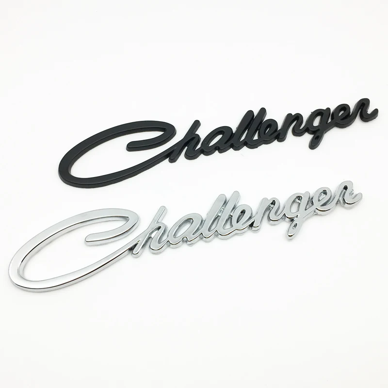 1 шт. автомобильные аксессуары стикер Стайлинг 3D Challenger задний автомобильный