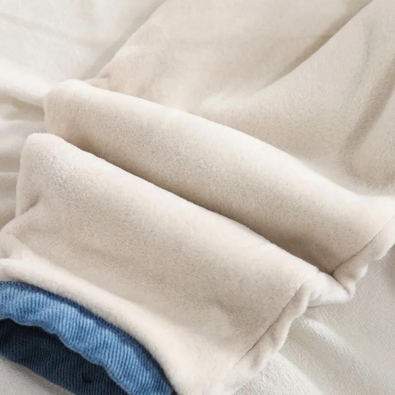 

new 2020 winter letter patchwork thicken warm fleece inside boys denim overall baby boy bodyjump baby girl overall kids trousers