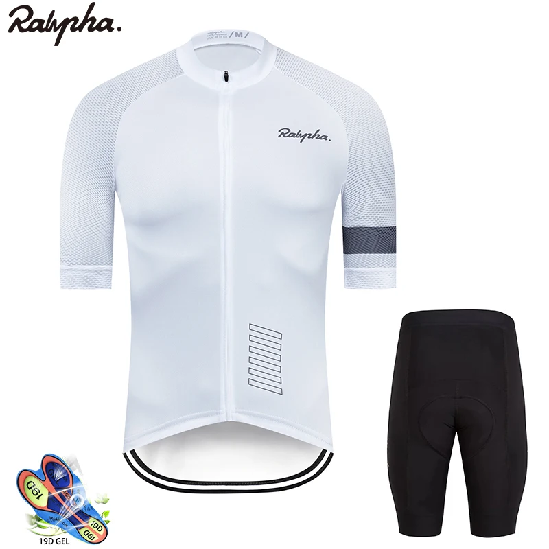 4 Raphaing Pro Team Велоспорт Джерси наборы одежда для велоспорта Ropa Ciclismo Hombre летняя гоночная велосипедная одежда велосипедная Униформа Новинка - Цвет: 4