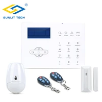 wireless gsm psnt home burglar alarm system for 433mhz868mhz english spanish french door detector pir pet immune motion sensor