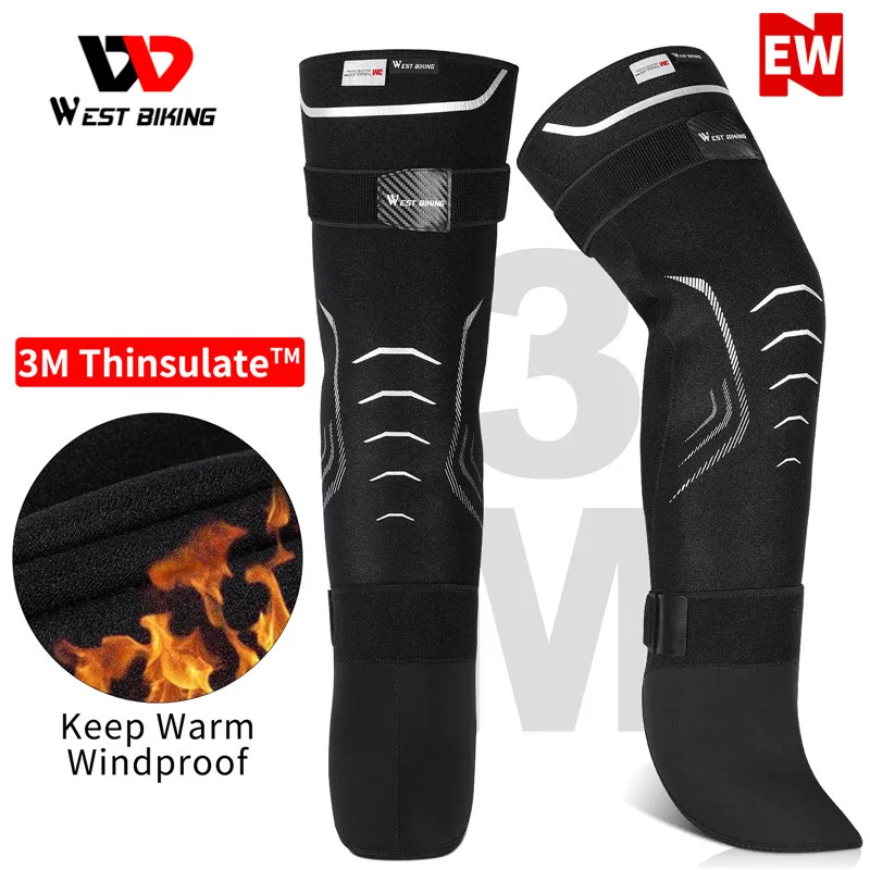 

Winter Knee Support 3M Thinsulate Leg Warmers Motor Knee Protector Cycling Hiking Ski Snow Volleyball Windproof Knee Brace Moto