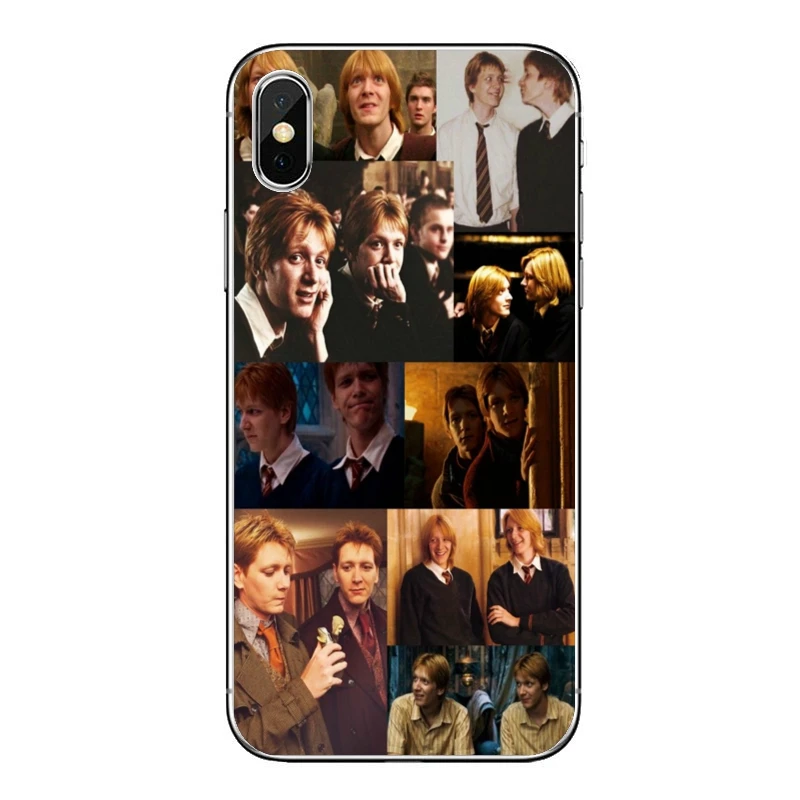 Fred and George Weasley twins Phone Case For Samsung Galaxy M30 J8 J7 J5 Pro J6 J4 Prime A6 A8 A9 Plus J3 2018 2017 | Мобильные