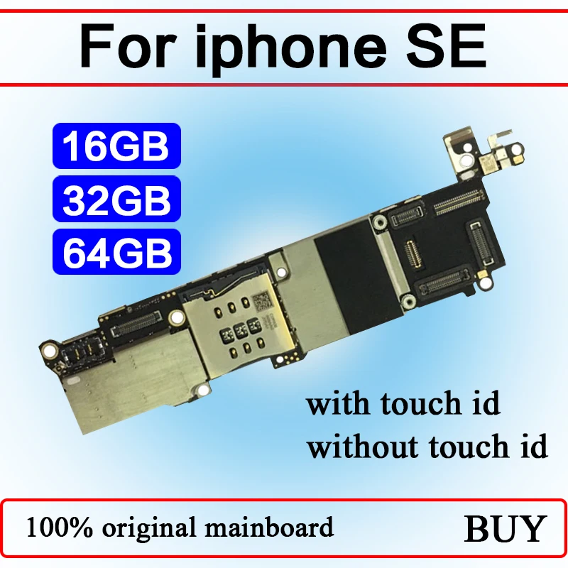 16 Гб/32 ГБ/64 ГБ для iphone 5SE материнская плата с сенсорным ID/без Touch ID 100% Оригинал