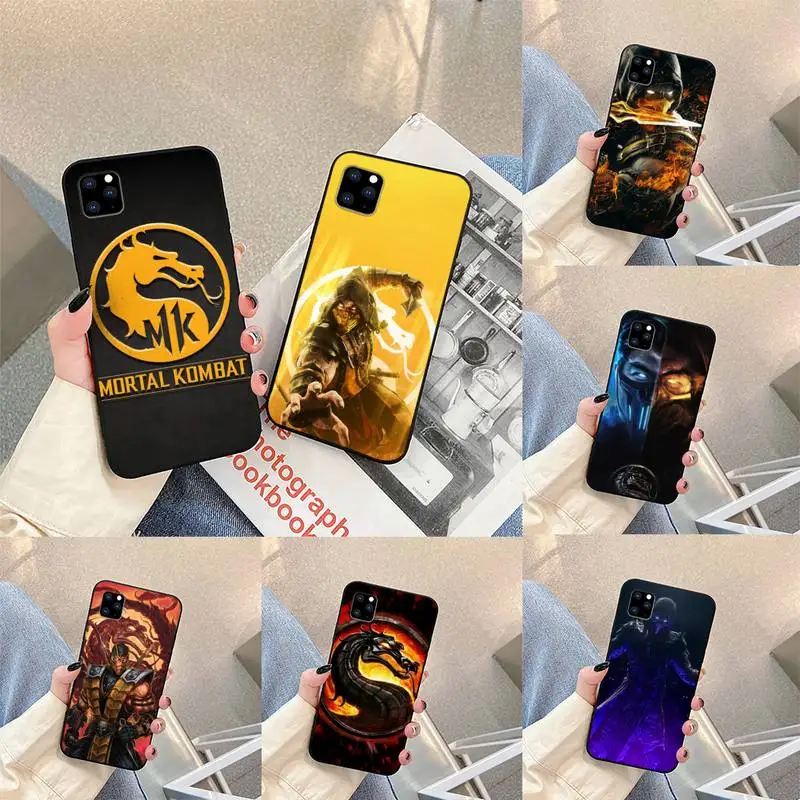 

Mortal Kombat Phone Case For iphone 5s 6 7 8 11 12 plus xsmax xr pro mini se Cover Fundas Coque