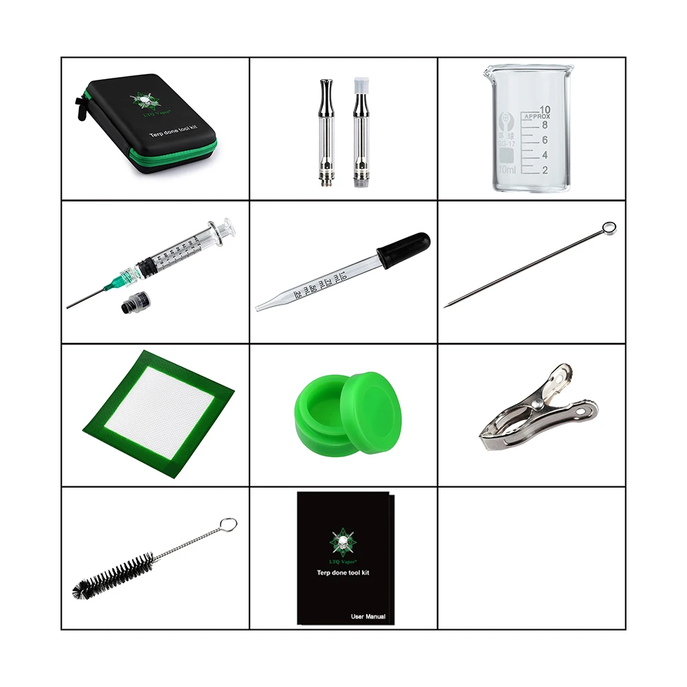 Оригинальный набор инструментов LTQ Vapor Terp превратите канифольный воск в CBD масло