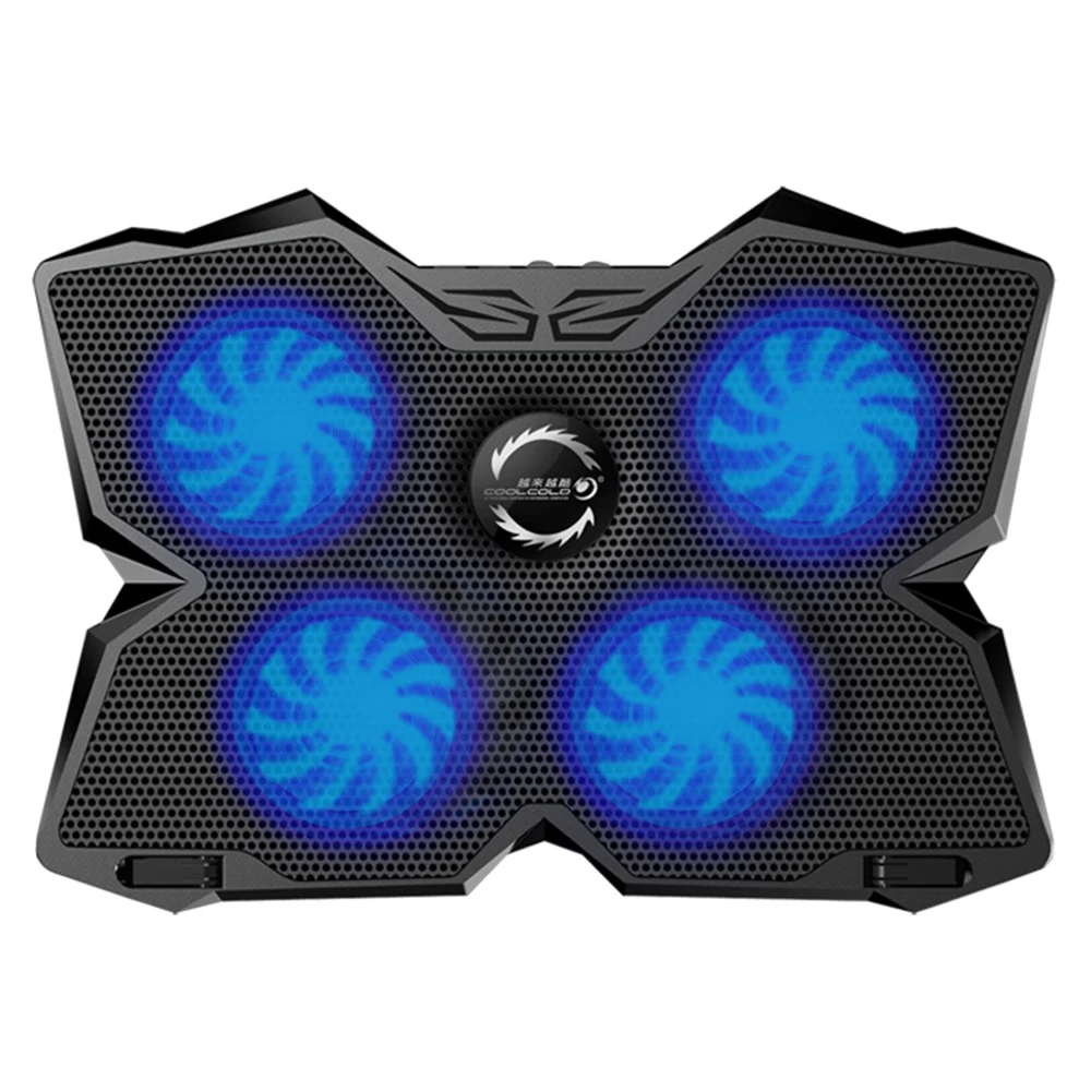 Тонкий плоский кулер COOLCOLD для ноутбука с питанием от USB охлаждающая подставка