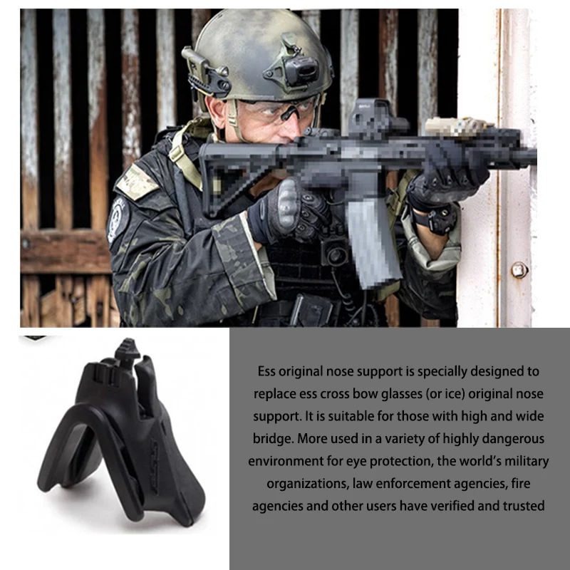 Военное Снаряжение ESS для подтяжки носа тактических очков|Шлемы| |