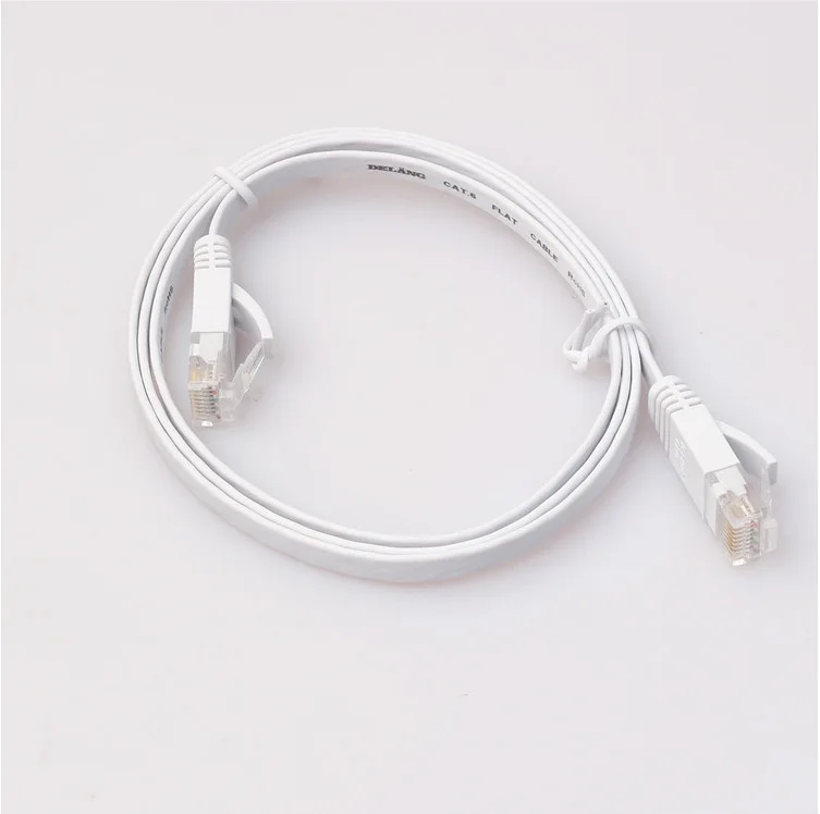 2019 Ethernet CAT6 Интернет плоский сетевой кабель Шнур патч провод RJ45 для ПК