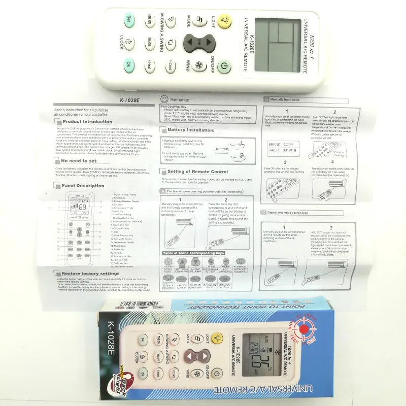 Универсальный пульт дистанционного управления Управление для кондиционера