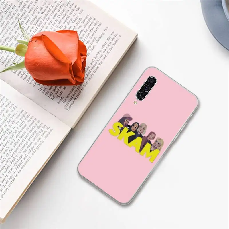 

Norwegian Tv serial Skam Phone Case For Samsung A S M Note 9 10 20 fe 21 71 30 ultra plus 5g 11 31 51 s