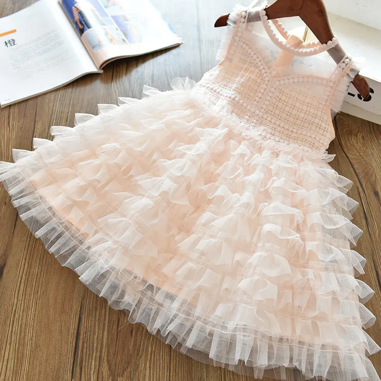 Baby Girl Formal Dress Children's Girls Clothes Infant Kids Dance Party Costume 3-8 Years Birthday For Wedding | Детская одежда и