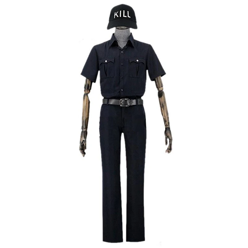 Аниме клетки на рабочем месте Костюмы для косплея убийца T саибу Косплей Костюм