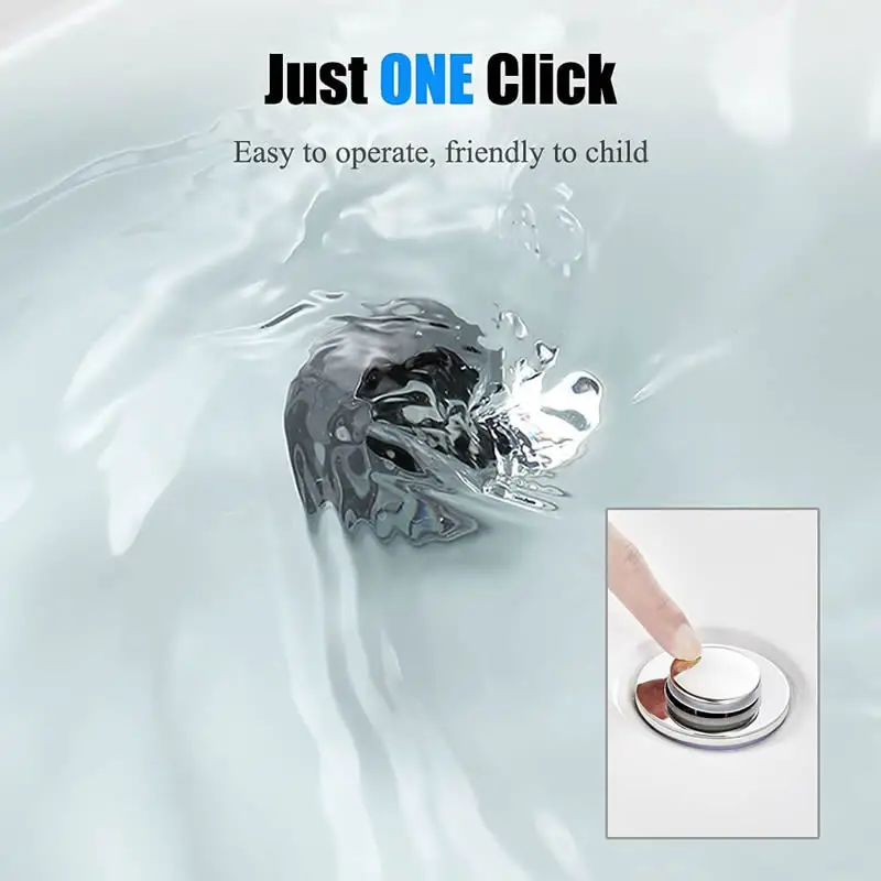 Promotion Universal Copper Pop-Up Bounce Core Basin Drain Filter Hair Catcher Deodorant Bath Stopper Kitchen Bathroom Tool | Безопасность